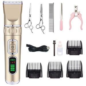 Tondeuse électrique LCD pour animaux de compagnie, tondeuse pour chiens, chats, chiens Teddy, tondeuse à poils pour animaux - Product Image 6