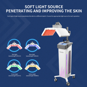 Appareil PDT Masque Couleur Photon Facial et Corporel LED, <span class=keywords><strong>Photomodulation</strong></span>, Rajeunissement, Spectre Lumineux Large, Lumière Rouge LED - Product Image 6