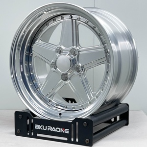 Jantes en alliage forgées en 2 parties BZY pour Mercedes Benz SL400 SL500 SL600 <span class=keywords><strong>SL320</strong></span> <span class=keywords><strong>R129</strong></span> R231 R232 S350 S500 SLK55 18 19 pouces 5x112 - Product Image 3