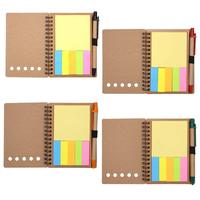 Bloc-notes adhésifs rectangulaires bon marché faits à la main par le fabricant, bloc-notes personnalisé pour le bureau
