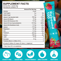 Hatmanlabs Poudre d'électrolytes sans sucre pour adultes, complément nutritionnel sportif quotidien, 5 minéraux, 11 vitamines, certifié HALAL, pour les muscles