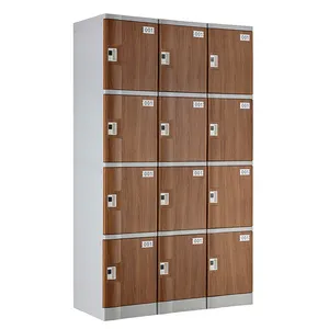 Fabriek Groothandel 12 Deuren Abs Plastic Zwembad Lockers Modulaire Lockers Opslag Kluisjes