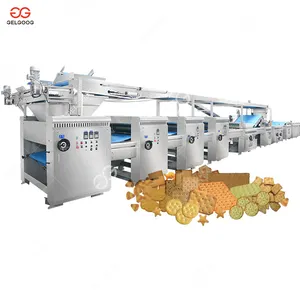 Industrial Customized Chocolate Cookie Making Protein Oatmeal Cookies Processing Machine Cracker Type Biscuit Production Line