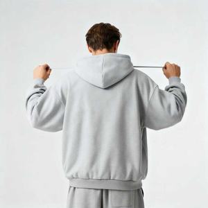 Sudadera con Capucha para Hombre, Estilo Informal, Impresión 3D Personalizada, Algodón Grueso para Invierno, Talla Estadounidense, Impresión DTG, Venta al por Mayor - Product Image 3
