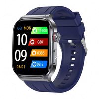 Reloj Inteligente de Salud con Chip ECG TI4950, Sensor PPG, Resistente al Agua IP68, Compatible con 100 Modos Deportivos para Entrenamiento Diario