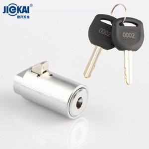 Serrure à barillet à <span class=keywords><strong>clé</strong></span> à fossettes <span class=keywords><strong>Alpha</strong></span> en alliage de zinc JK520 haute sécurité pour distributeur automatique - Product Image 5