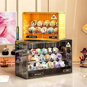 Large Capacity Blind Box Storage <strong>Display</strong> Box Transparent Dust-Proof Bubble Mart Hand-Made Modern Office PP Doll Storage Box - Product Image 4