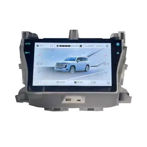 Klimatisierter Bildschirm für Toyota Land Cruiser LC200 2016-2022 Auto Stereo Auto Multimedia Player LCD AC Panel Klima Dual USB