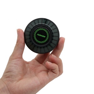 Mini luz decorativa de aromaterapia para coche F2, salida de aire Interior, perfume, música controlada por voz, luz de recolección rítmica RGB - Product Image 2