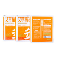 MO WEN AI Patch de Moxibustion Thermique à l'Huile Essentielle d'Armoise, Infusé au Gingembre, Carthame et Lavande, Emballé Individuellement, Auto-Chauffant