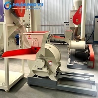 Schijfslijpmachine voor dierenvoer, droog stro, rijstvlies, palmvezel, 40-200 mesh poeder maalmachine