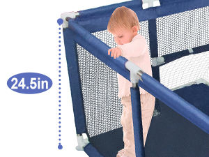 Custom di fabbrica grande interno/esterno pieghevole bambino recinto metallo <span class=keywords><strong>Playpen</strong></span> per la sicurezza nella scuola soggiorno parchi per neonati bambini - Product Image 3