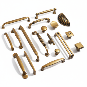 Armadio in bronzo antico industriale maniglie universale porta cassetto Hardware per camera da letto cassettone mobili da cucina <span class=keywords><strong>armadi</strong></span> - Product Image 1