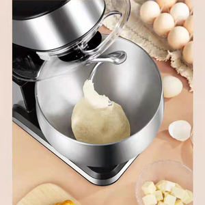 Cuisine domestique de haute qualité OEM Impastatrice Aid 5L support de bol à mélanger en acier inoxydable fournisseur alimentaire mélangeur artisanal - Product Image 3