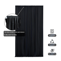 Drapé de fond de photomaton de style européen avec bords élastiques 130x200 en polyester anti-éclaboussures pour la décoration d'angle photo d'événements et de banquets