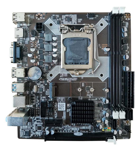 Factory Whole 4th Generation Motherboard H81 1150 DDR3 with M.2 Port for NVME