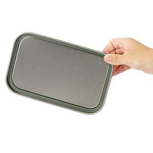 Güvenli klip kapak ile 304 paslanmaz çelik Bento öğle yemeği yemek kabı silikon mühür sızdırmaz sızdırmaz tasarım - Product Image 3