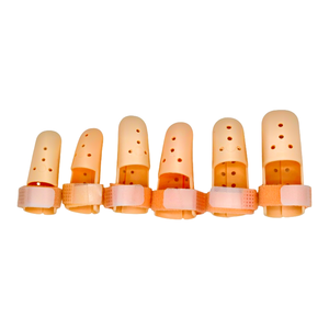 Verstelbare vingerimmobilisator Vingerspalkbrace Plastic beschermer Ondersteuning voor artritis Basketbalgewrichtsfractuurpijn - Product Image 2