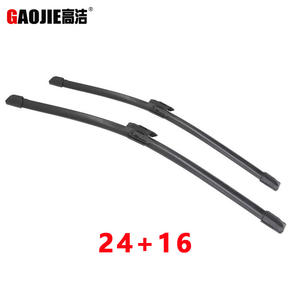 Lame d'essuie-glace sans cadre Gaojie pour Renault Logan 2020-2023, pare-brise avant, caoutchouc synthétique - Product Image 2