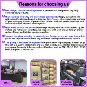 COOLEVE personnalisé grande capacité bricolage boîte de rangement à la main en bois résine artisanat avec conception de fleurs accepté en usine diamant peinture - Product Image 6