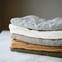 Various Printed Flax Linen Fabric, High Quality, Organic
