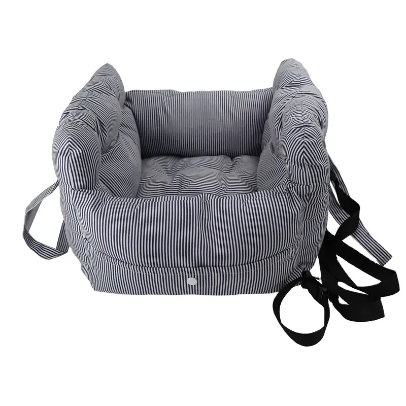 Wholesale High Quality Dog Booster Car Bed Pet Travel Safety Car Seat With Storage Pocket