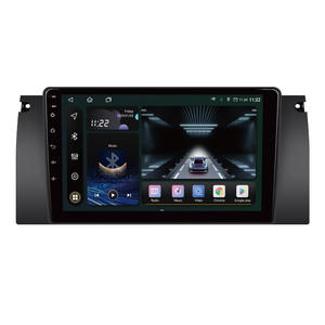BAIDAYU Lecteur multimédia avec écran tactile IPS de 9 pouces, montage sur tableau de bord, GPS intégré, USB pour BMW 5 (<span class=keywords><strong>E39</strong></span>) - X5 (E53) 1995-2003 - Product Image 1