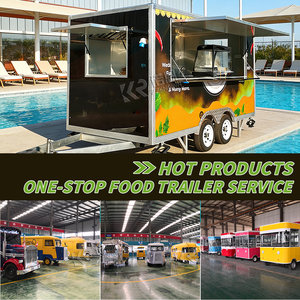Rimorchio per Catering Commerciale in Vetroresina con Cucina Completa per Servizio di Street <span class=keywords><strong>Food</strong></span>, Caramelle, Snack, Hamburger, Churros, Tacos - Product Image 4