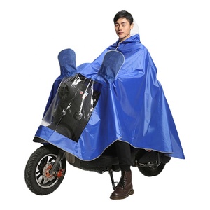 Poncho Unisexe Qingya pour Extérieur Vélos Trottinettes Cyclisme <span class=keywords><strong>Veste</strong></span> Imperméable Moto - Product Image 1
