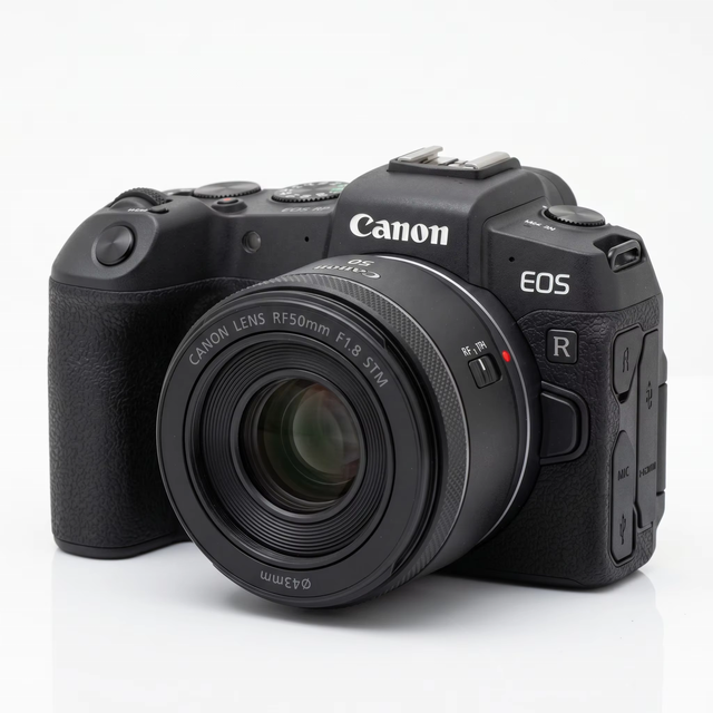 Used Canons EOS RP Full Frame Mirrorless Camera with RF 50mm f/1.8 STM Lens Global Version Multi-Language 26.2MP 4K Video