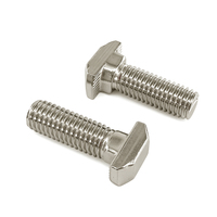 Vis à tête marteau filetée M8*16/20/25/30/35/40/55/60mm pour profilés aluminium séries 4040 et 5050 – Vente directe usine
