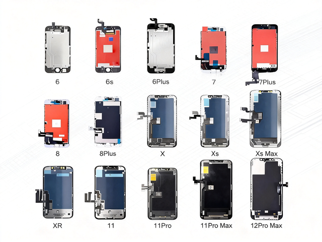 Brand New Mobile Phone OLED Display Screen 6/7/8/X/XS/XR/11 Pro Max Models Replacement Parts for 6.6" Screen 1 Year