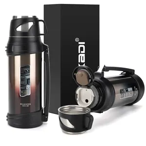 2000ML Double Wall Stainless Steel Vacuum Insulated Travel Water Pots Custom Color BPA Free Water kettle