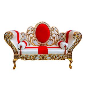 Sofá de Boda con Respaldo Acolchado, Chaise Longue de Terciopelo, Sofá de Lujo para Decoración de Escenarios, Muebles para Sala de Estar - Product Image 3