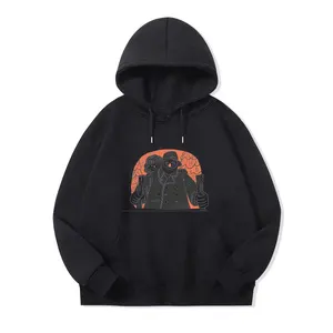 Großhandel Günstige Fleece Polyester Übergroße Pullover <span class=keywords><strong>Streetwear</strong></span> Farbe Herren Damen Hoodies - Product Image 2