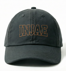 Lightweight Summer Baseball Cap Features The INJAE Brand Logo Customizable Logo 6-Panel Design With Adjustable Metal Buckle - Product Image 4