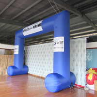 Arche publicitaire gonflable sur mesure, arche gonflable de départ/arrivée pour la promotion de courses de marathon