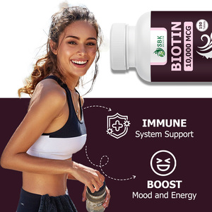 Good Price 10000 mcg Biotin <b>Tablets</b> Beauty Supplement Supports Immunity for Energy Production and Healthy Hair Skin and Nails - Product Image 3