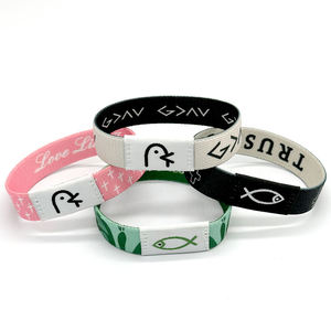 New Arrival 13.56Mhz NFC Elastic Wristband RFID Woven Elastic Fabric Bracelet for <b>Access</b> <b>Control</b> Factory Price - Product Image 3