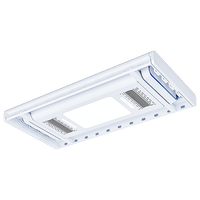 Séchoir à linge électrique intelligent 2025 pour plafond, étagères de lavage automatisées, séchoir chauffant pour vêtements, capacité 45 kg