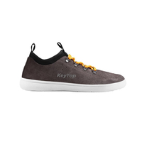 Chaussures de sport légères unisexes très vendues, en daim, minimalistes, à bout large, style pieds nus, baskets décontractées