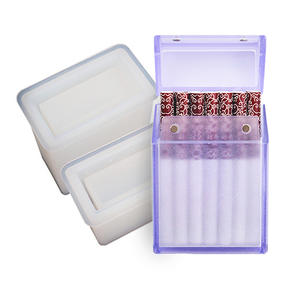 Étui à cigarettes à ouverture rabattable pour femmes, format King Size ou standard, porte-cigarettes multicolores - Product Image 1