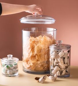 Dispensador Hermético de Caja de Dulces, Contenedor de Comida a Granel de Acrílico, Especias, Fruta Seca Dulce, <span class=keywords><strong>Miel</strong></span>, Nuez, Cereal, Novedad - Product Image 3