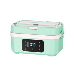 Boîte à lunch chauffante électrique 30000 mAh 1,35 L avec affichage LED numérique, fonction batterie externe, portable pour la maison et la voiture - Product Image 2