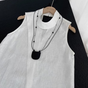 Creative Mini Crescent Bag Necklace Pouch <b>Purse</b> Vintage Suede Leather Genuine Leather <b>Small</b> Neck Chain Strap Bohemian Fashion - Product Image 4