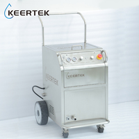 Machine de sablage à glace sèche portable, mini sablageur automatique pour le nettoyage des moules et des dépôts de carbone des moteurs