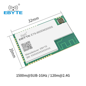 Ebyte E79-900DM2005S SUB-1GHz and 2.4GHz SMD <b>Modules</b> 19dBm/5dBm 868 Mhz 915Mhz TI CC1352P chip dual frequency SoC <b>module</b> - Product Image 2
