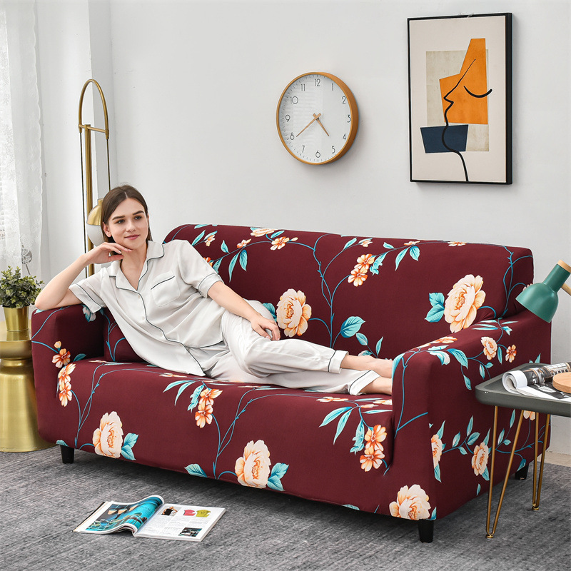 Fashion Sofa Slipcover Luxury Stretchable Jacquard