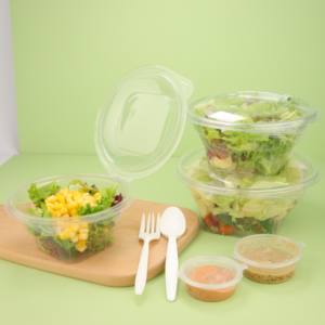 Barquettes en plastique PET jetables de haute qualité avec logo personnalisé pour supermarchés, aliments surgelés, fruits de mer, viande - Product Image 1