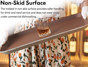 Lớn phục vụ khay xử lý làm tổ bữa ăn sáng phục vụ khay trang trí hình chữ nhật hiển thị nhà bếp bên thực phẩm quản gia phục vụ khay - Product Image 6